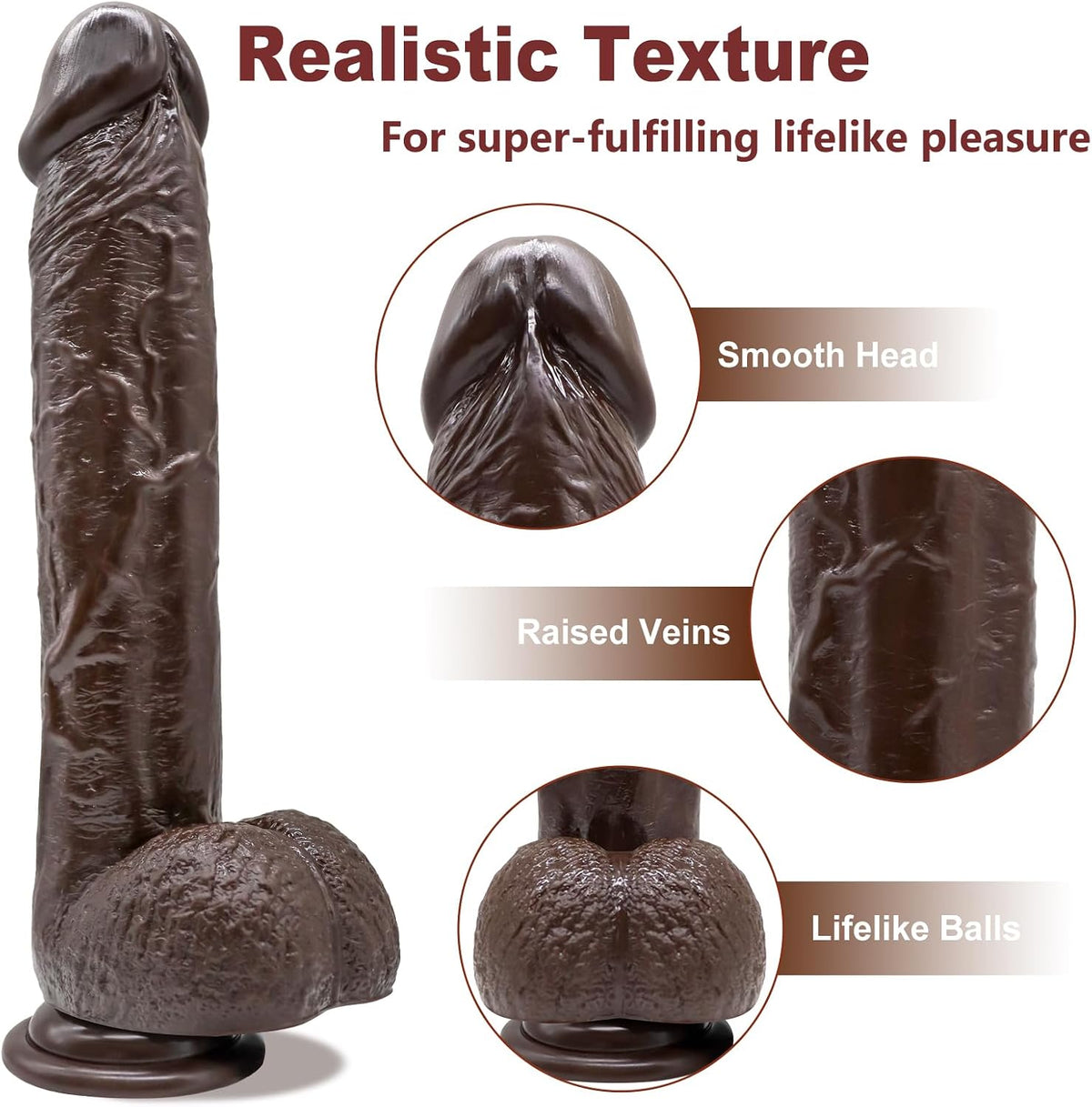 10 inch brown dildo big dildos