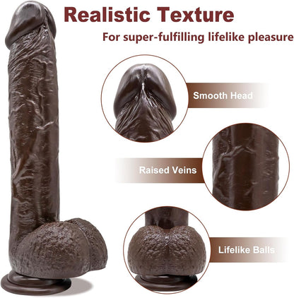 10 inch brown dildo big dildos